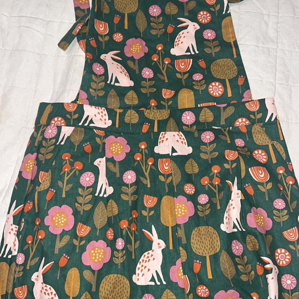 ModCloth x Princess Highway Bunny Harvest Overalls AU 14 / US 10-12 - Picture 4 of 6